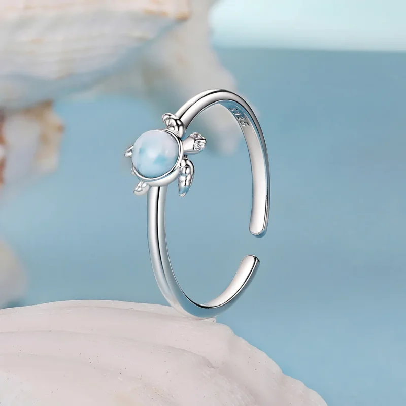 (immagine per) Anello tartaruga stile PANDORA - BSR553-E - Visualizza 2