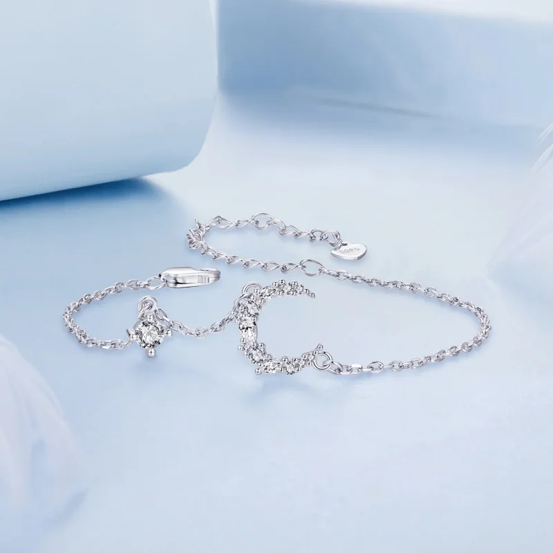 (immagine per) Bracciale al chiaro di luna stile PANDORA - BSB174 - Visualizza 3