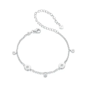(immagine per) Bracciale con nappa a stella stile PANDORA - BSB182