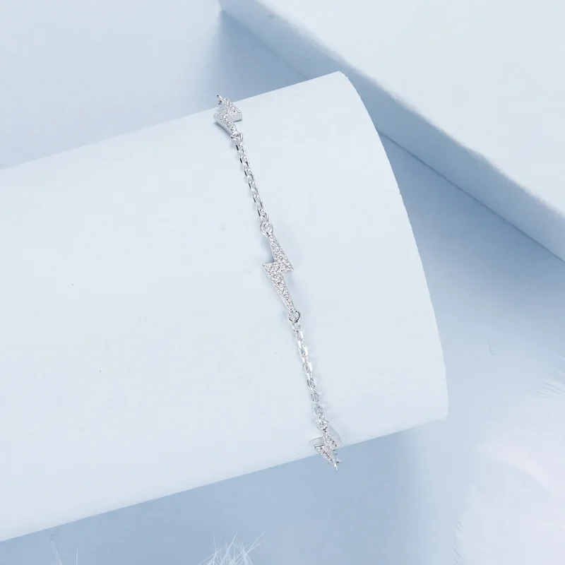(immagine per) Bracciale Fulmine stile PANDORA - BSB181 - Visualizza 2