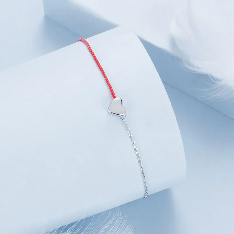 (immagine per) Bracciale PANDORA Style Love con cordino rosso - BSB180 - Visualizza 2