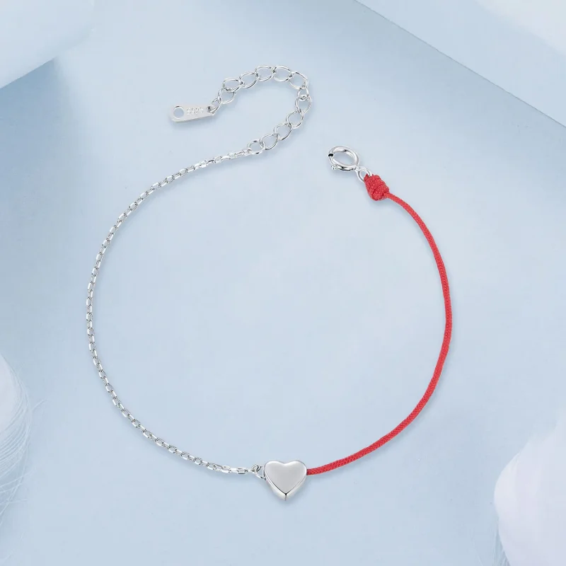 (immagine per) Bracciale PANDORA Style Love con cordino rosso - BSB180 - Visualizza 3