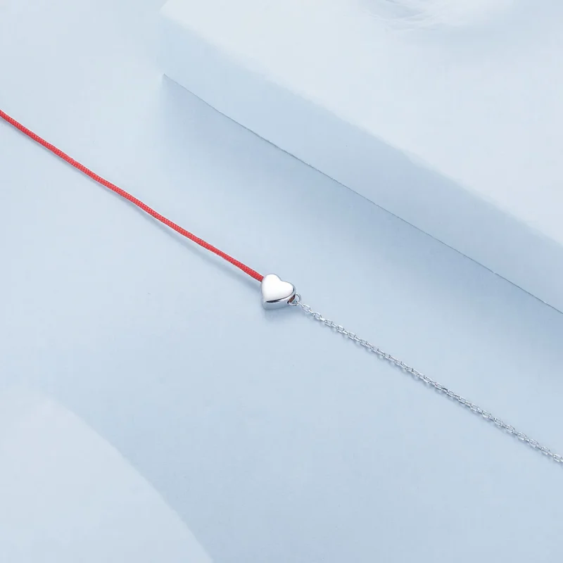 (immagine per) Bracciale PANDORA Style Love con cordino rosso - BSB180 - Visualizza 4