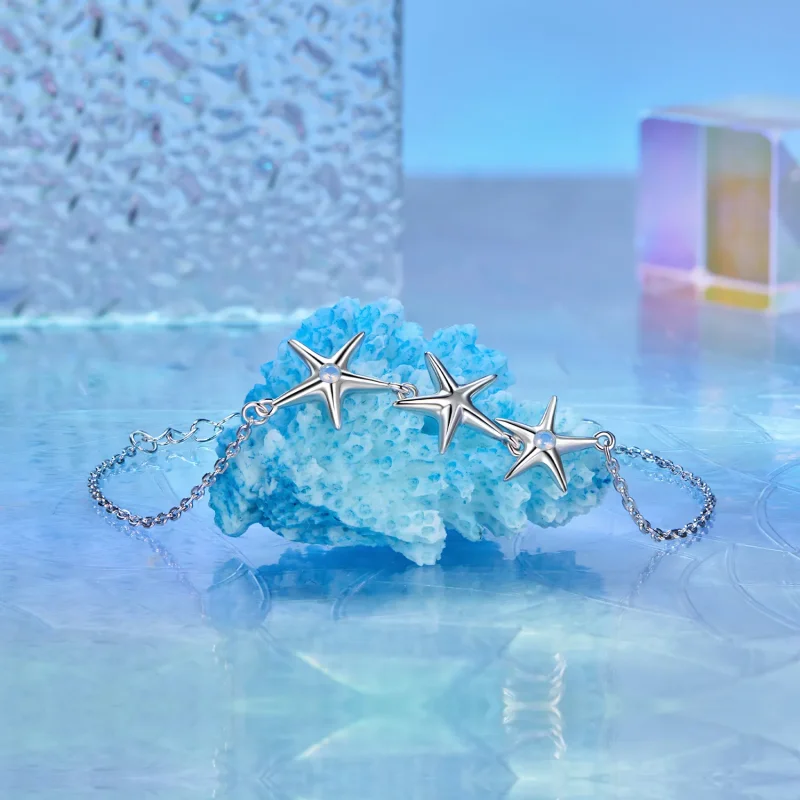 (immagine per) Bracciale Stella Marina stile PANDORA - SCB275 - Visualizza 2