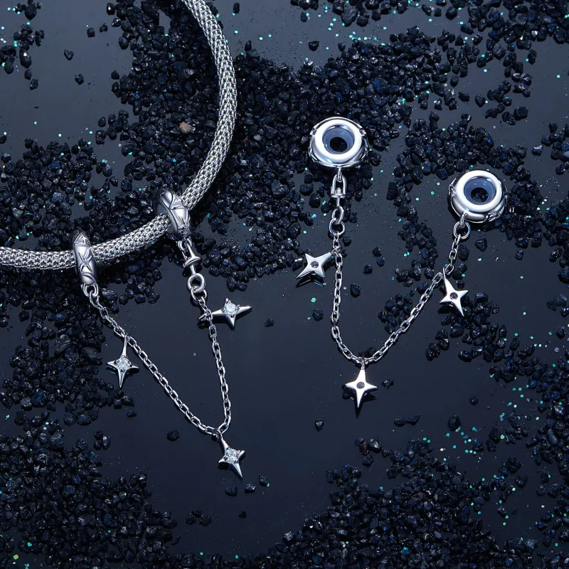 (immagine per) Catena di sicurezza Starburst stile PANDORA - SCC2789 - Visualizza 4