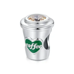 (immagine per) Ciondolo caffè stile PANDORA - SCC2815
