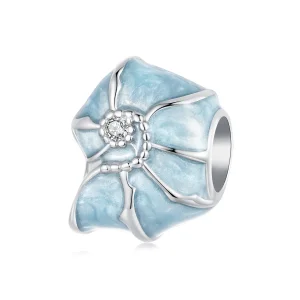 (immagine per) Ciondolo conchiglia blu stile PANDORA - BSC1018