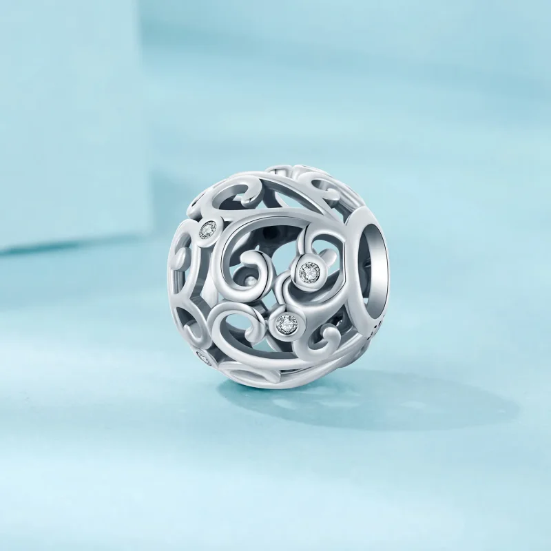 (immagine per) Ciondolo erba riccia stile PANDORA - SCC2785 - Visualizza 2