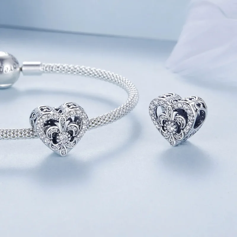 (immagine per) Ciondolo Iris vintage stile PANDORA - BSC1022 - Visualizza 4