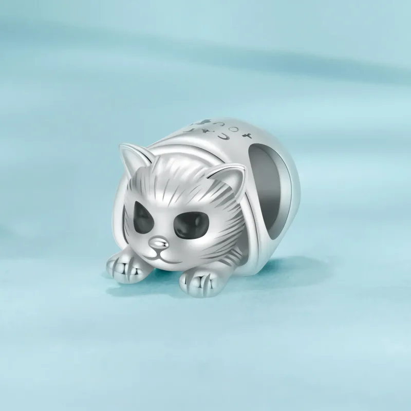 (immagine per) Ciondolo PANDORA Style Cozy Cat House - SCC2797 - Visualizza 2