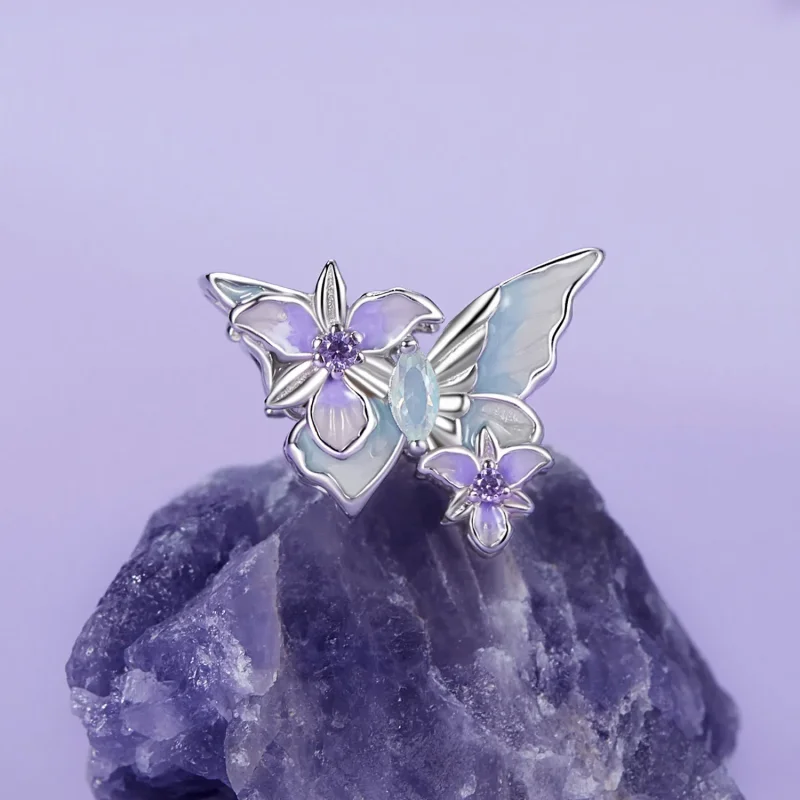 (immagine per) Ciondolo PANDORA Style Farfalla Iris - BSC1030 - Visualizza 2