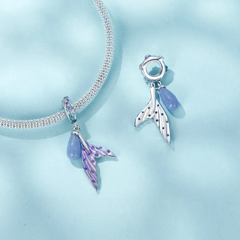 (immagine per) Ciondolo sirena luminosa stile PANDORA - SCC2800 - Visualizza 4