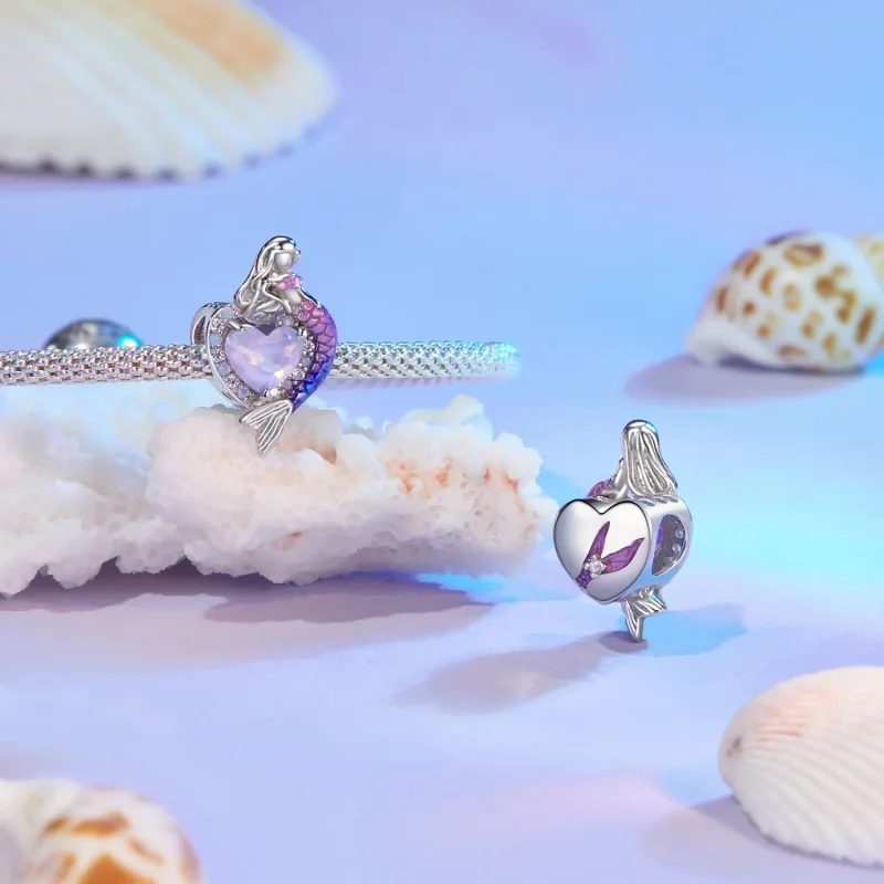 (immagine per) Ciondolo sirena stile PANDORA - SCC2769 - Visualizza 4