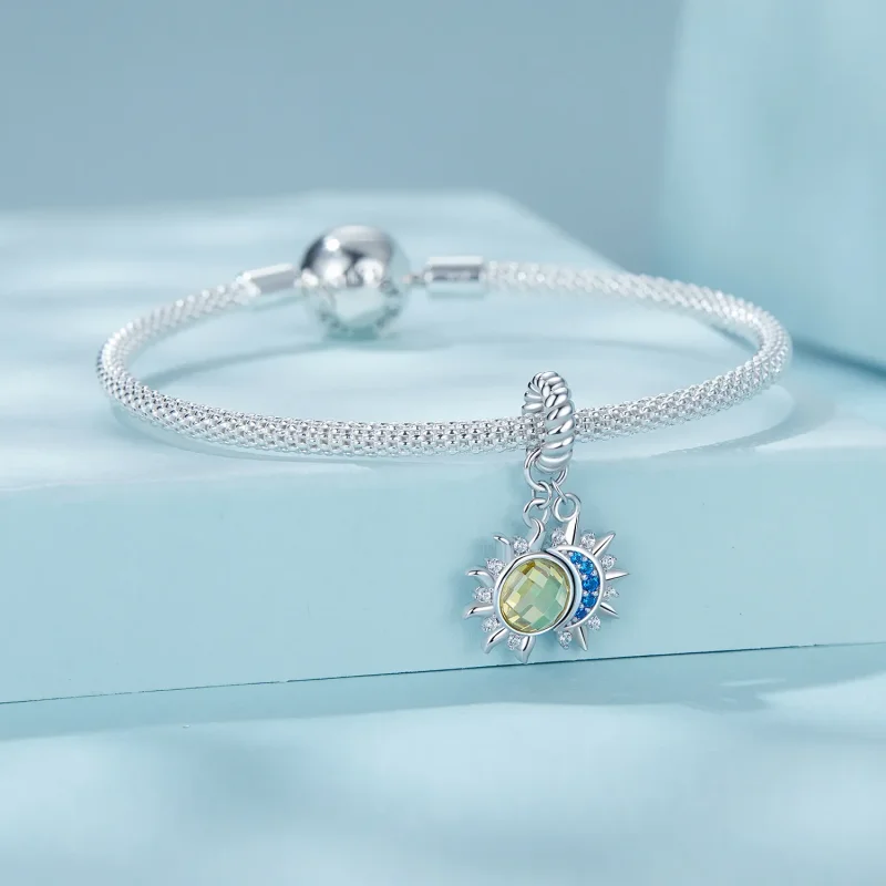 (immagine per) Ciondolo Sole e Luna in stile PANDORA - SCC2802 - Visualizza 3