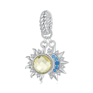(immagine per) Ciondolo Sole e Luna in stile PANDORA - SCC2802