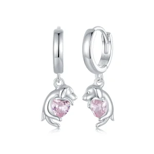 (immagine per) Clip per orecchini Golden Retriever stile PANDORA - SCE1759
