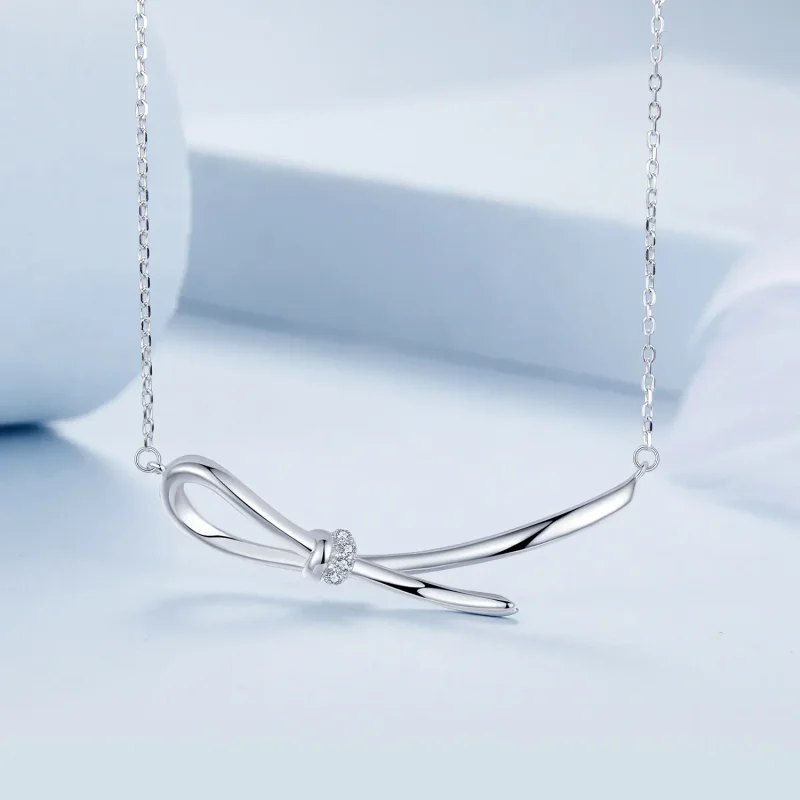 (immagine per) Collana con nodo stile PANDORA - BSN392 - Visualizza 3