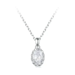 (immagine per) Collana PANDORA Style Brilliant Beauty da 1 ct con moissanite (con un certificato) - MSN035