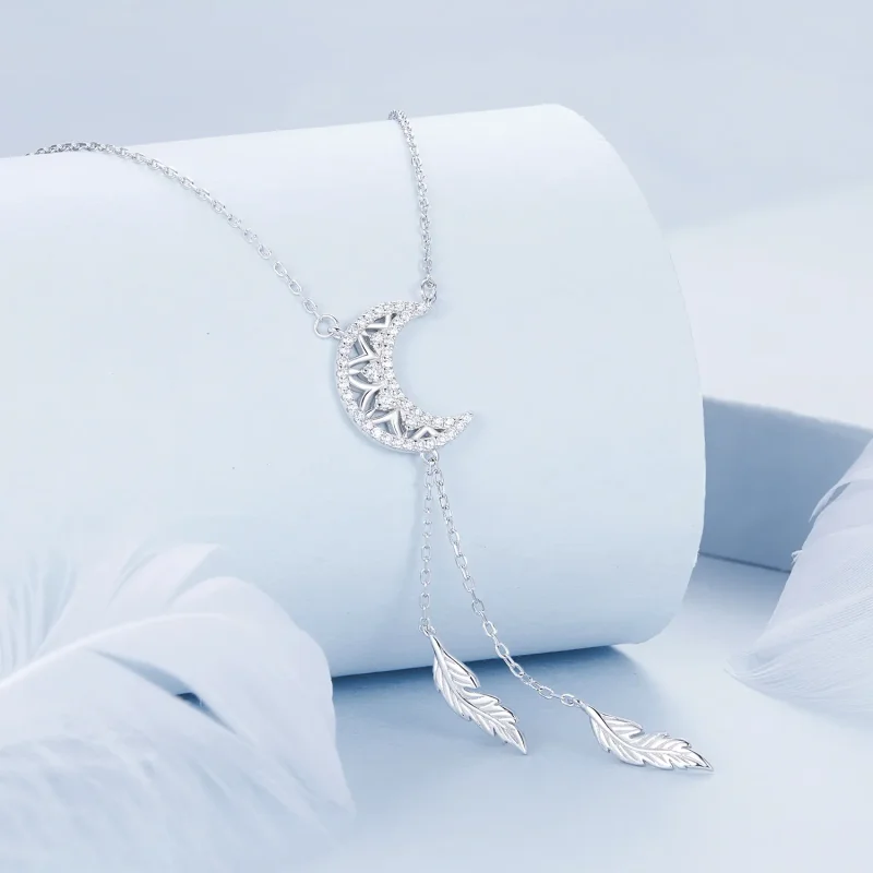 (immagine per) Collana PANDORA Style Moon Dreamcatcher - BSN390 - Visualizza 2
