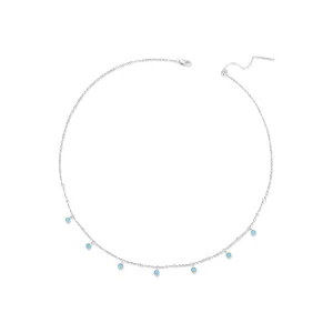 (immagine per) Collana turchese stile PANDORA - BSN388