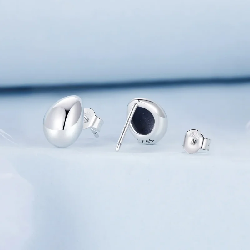 (immagine per) Orecchini a goccia in argento stile PANDORA - BSE1014 - Visualizza 2