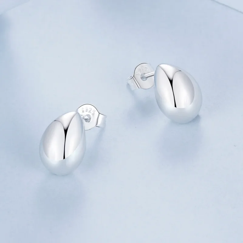 (immagine per) Orecchini a goccia in argento stile PANDORA - BSE1014 - Visualizza 3