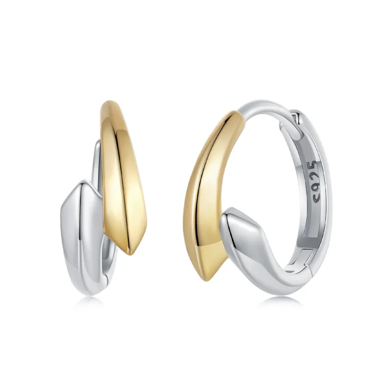(immagine per) Orecchini bicolore stile PANDORA - BSE1021