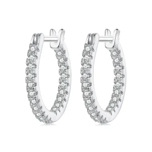 (immagine per) Orecchini brillanti stile PANDORA - BSE1023