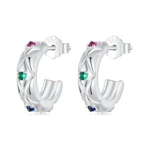 (immagine per) Orecchini con motivo diamante vintage stile PANDORA - BSE1032