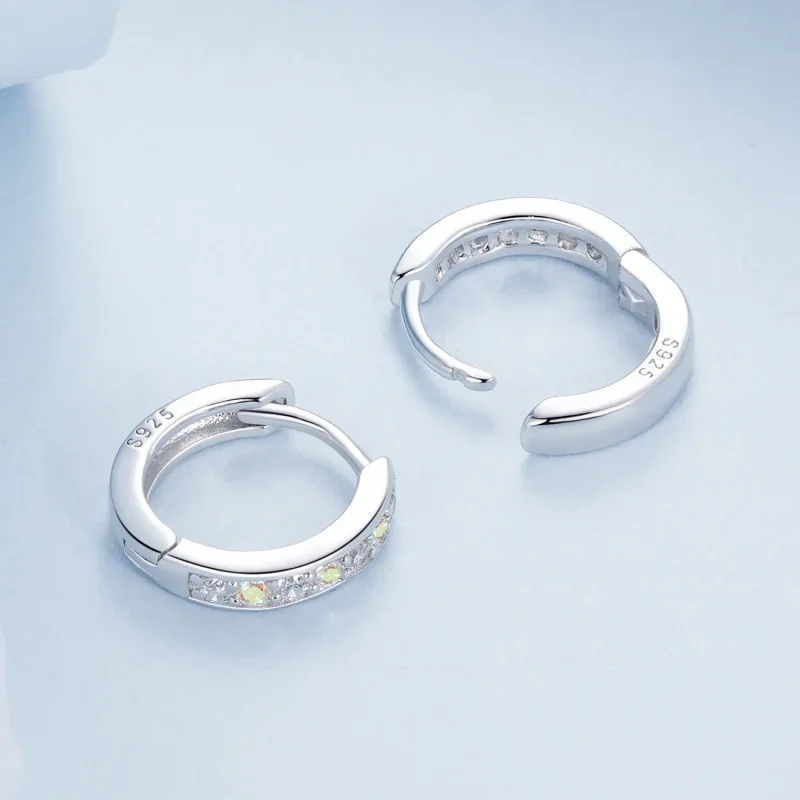 (immagine per) Orecchini in zirconio colorati stile PANDORA - BSE1033 - Visualizza 4