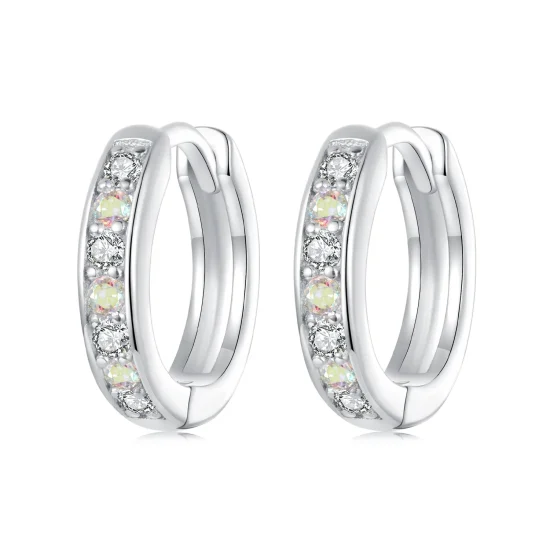 (immagine per) Orecchini in zirconio colorati stile PANDORA - BSE1033