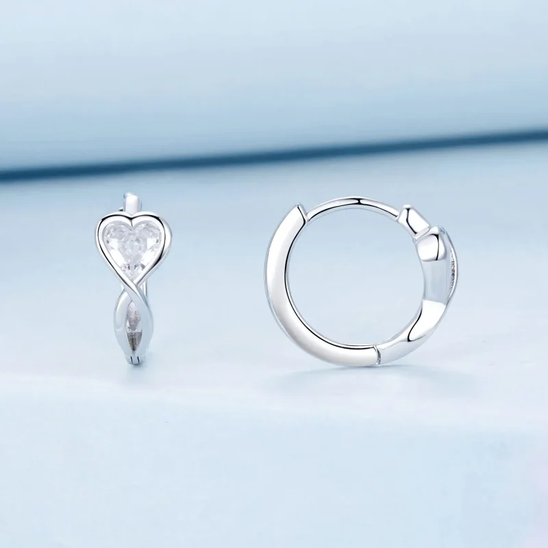 (immagine per) Orecchini Infinito Amore Stile PANDORA - BSE1004 - Visualizza 2