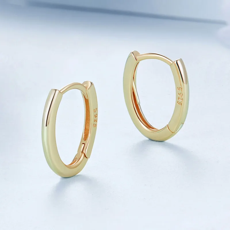 (immagine per) Orecchini ovali stile PANDORA - BSE1015-B - Visualizza 3