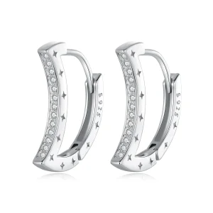 (immagine per) Orecchini stella e luna stile PANDORA - BSE1031