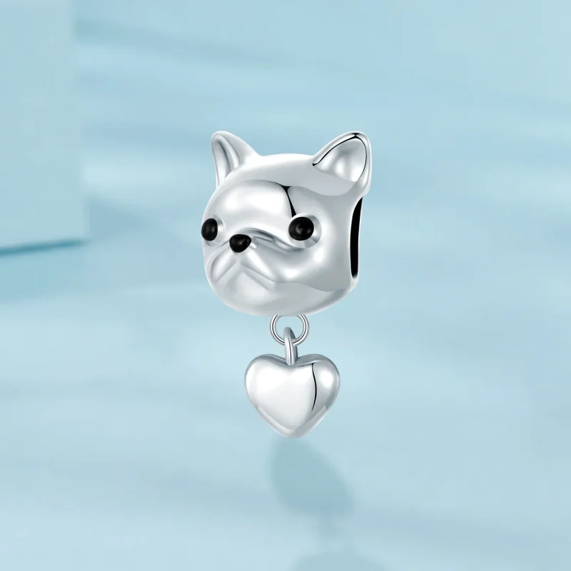 (immagine per) PANDORA Style Love Bulldog francese ciondola - SCC2767 - Visualizza 2