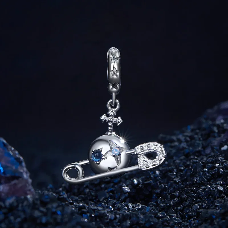 (immagine per) Pendente pianeta alieno stile PANDORA - SCC2786 - Visualizza 2