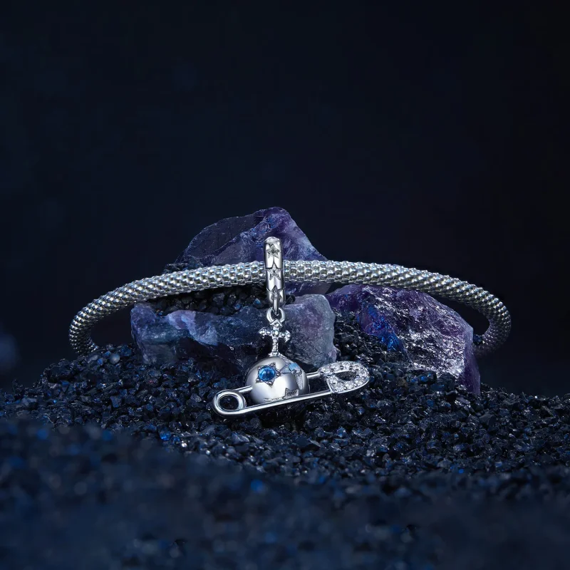 (immagine per) Pendente pianeta alieno stile PANDORA - SCC2786 - Visualizza 3