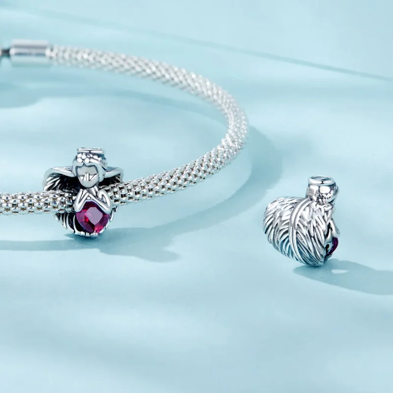 (immagine per) Stile PANDORA Angelo dell'Amore - SCC2784 - Visualizza 4
