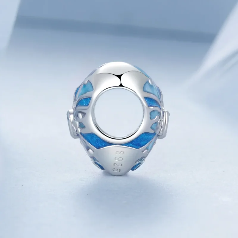 (immagine per) Stile PANDORA Ciondolo croce a forma di cuore - BSC1024 - Visualizza 3