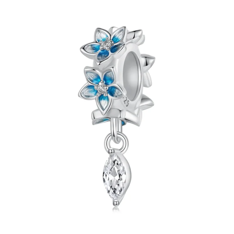 (immagine per) Stile PANDORA Piccolo pendente delfinio - BSC1028
