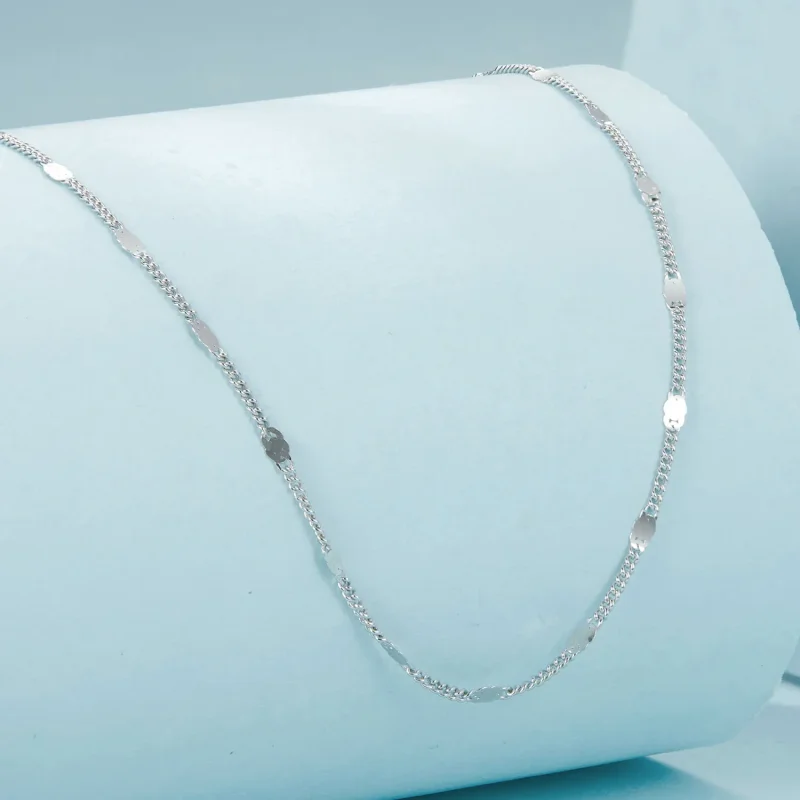 (immagine per) Stile PANDORA Squisita collana basic scintillante - SCA030 - Visualizza 2