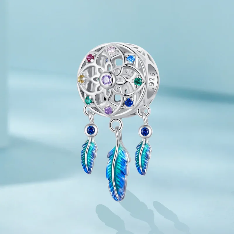 (immagine per) Acchiappasogni colorato stile PANDORA - SCC2816 - Visualizza 2
