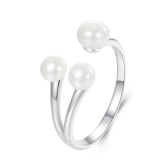 (immagine per) Anello elegante con perla stile PANDORA - BSR574-E