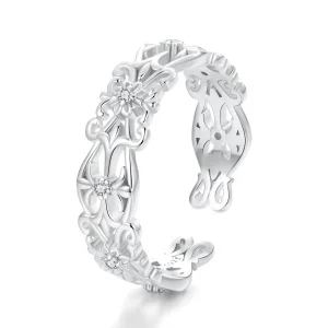 (immagine per) Anello largo con motivo palazzo vintage stile PANDORA - BSR575-E