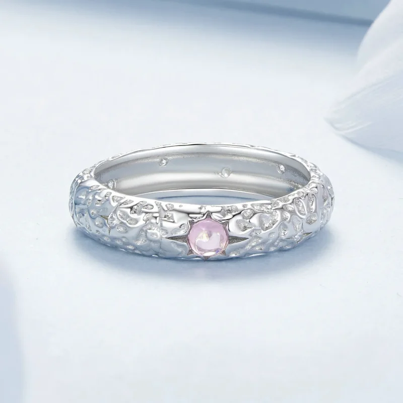 (immagine per) Anello largo strutturato stile PANDORA - BSR604 - Visualizza 4
