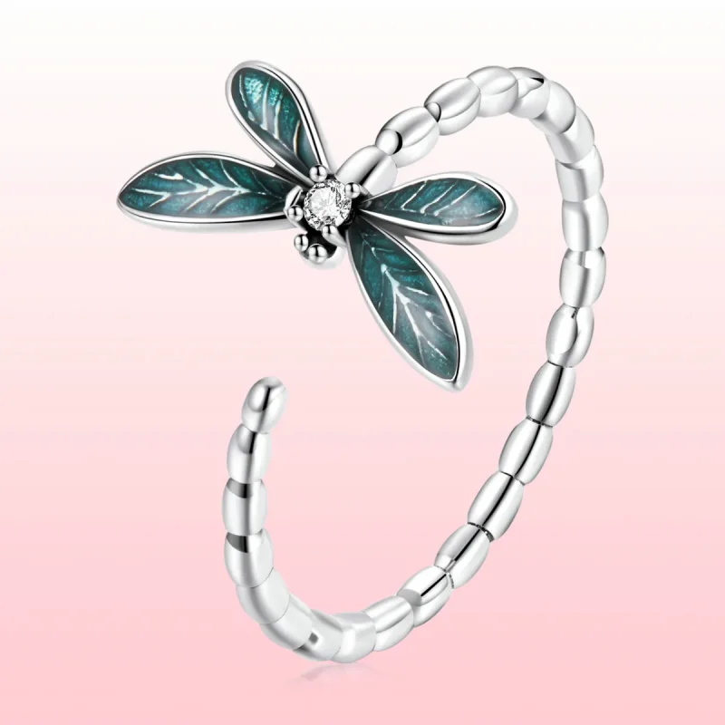 (immagine per) Anello PANDORA Style con libellula - BSR216 - Visualizza 4