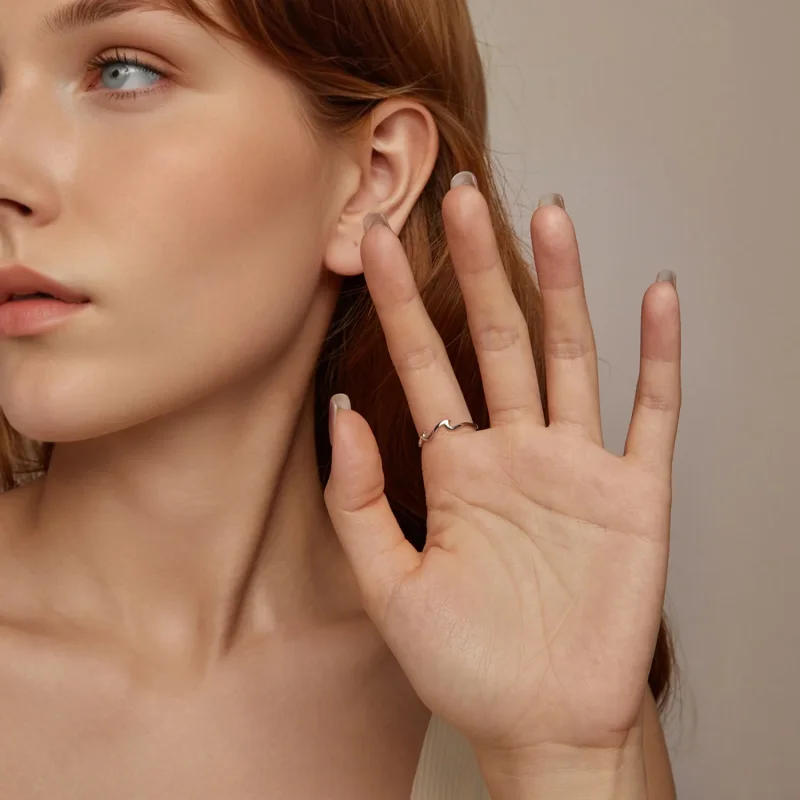 (immagine per) Anello PANDORA Style Wave - BSR587 - Visualizza 10