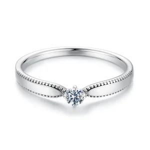 (immagine per) Anello scintillante squisito stile PANDORA (un certificato) - MSR062