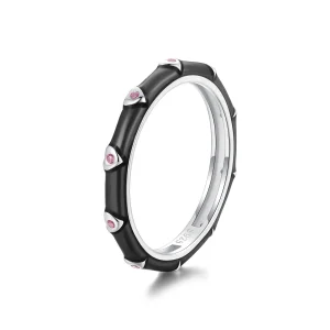 (immagine per) Anello singolo PANDORA Style Small Love - SCR1056-BK
