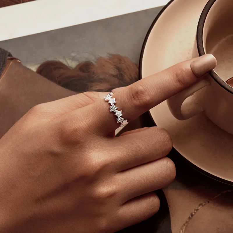 (immagine per) Anello Stella Stile PANDORA - BSR585 - Visualizza 6
